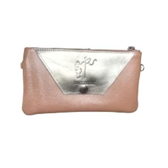 BLACK KNIGHT RIDER WRISTLET LARGE METALLIC PINK equestrian horse girl - Picture 2 of 4